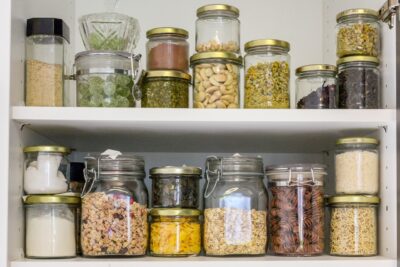 Image of pantry shelves