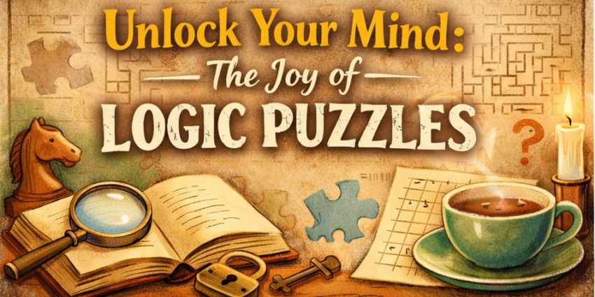 blog header image " Unlock Your mind - The Joy of Puzzles