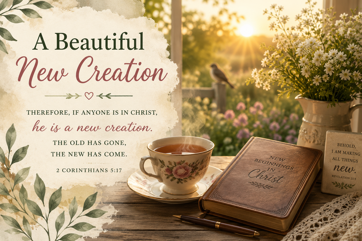 Header for post "A BEautiful new Creation"